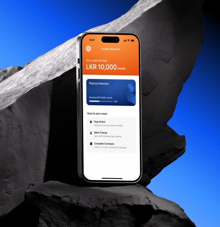 The loyalty rewards tier card.